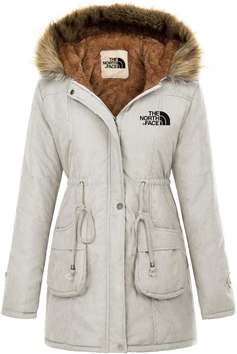 The Nolayrth Face-Women's Winter Wool Parka Jacket