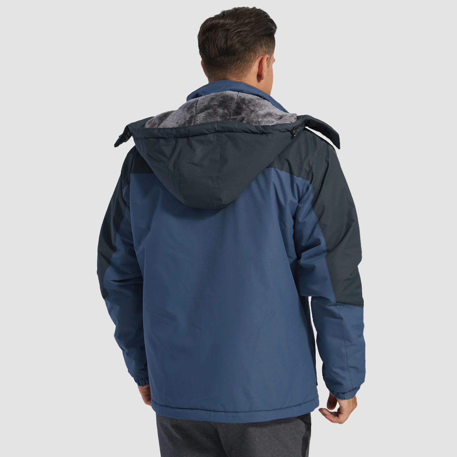 The Nolayrth Face-Veste de pluie imperméable Heavy Storm pour homme