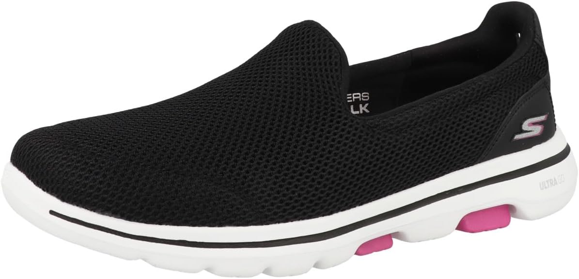 Slaykechers Women's Go Walk 5 Slip On Trainers