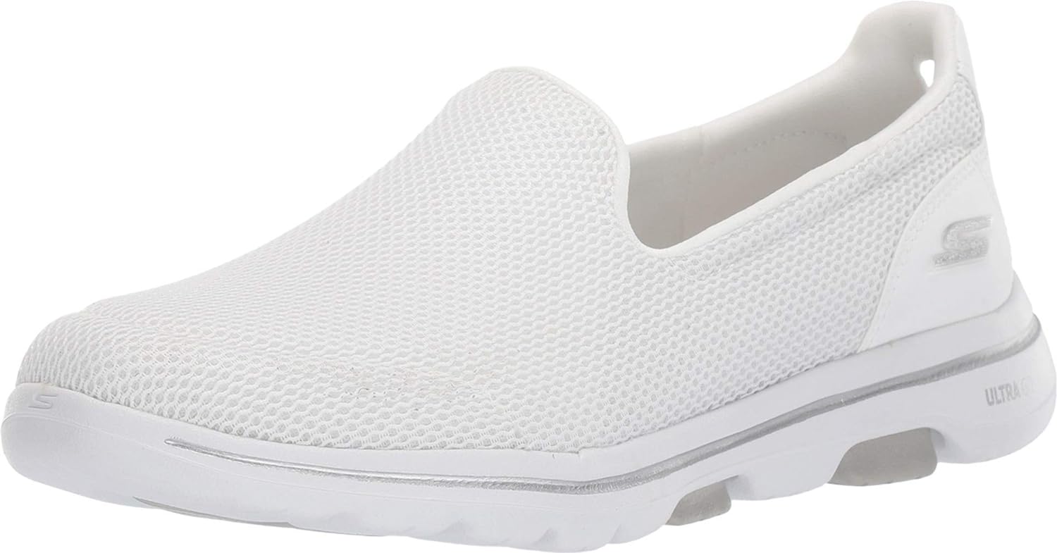 Slaykechers Women's Go Walk 5 Slip On Trainers