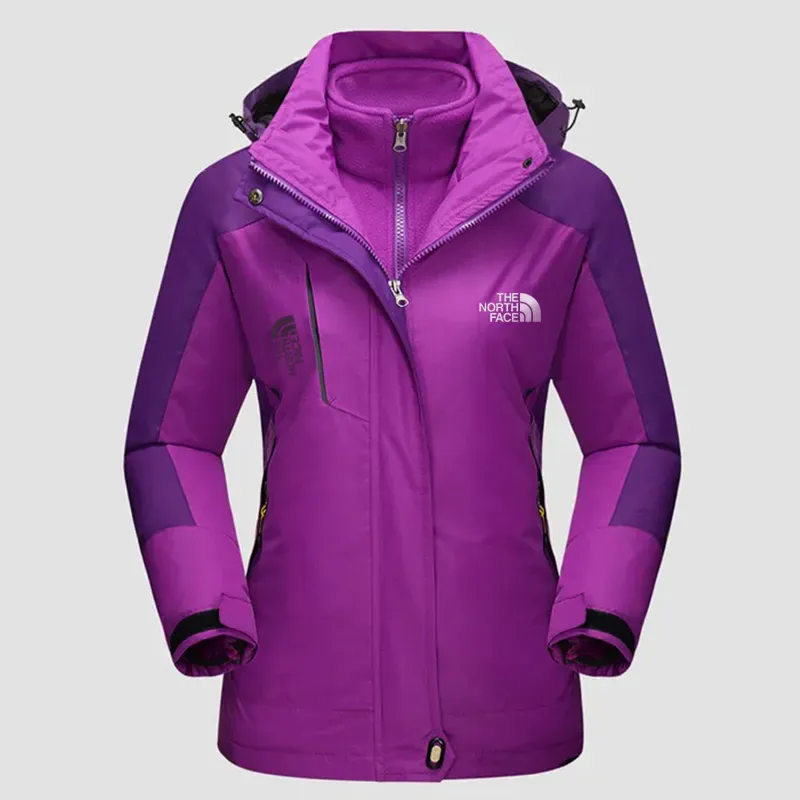 The Nolayrth Face-Veste de ski d'hiver 3 en 1 pour femme