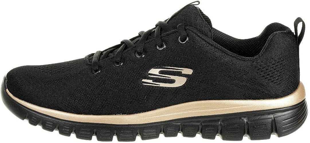 Slaykechers Women's Graceful Get Connected Sneaker, 4 UK