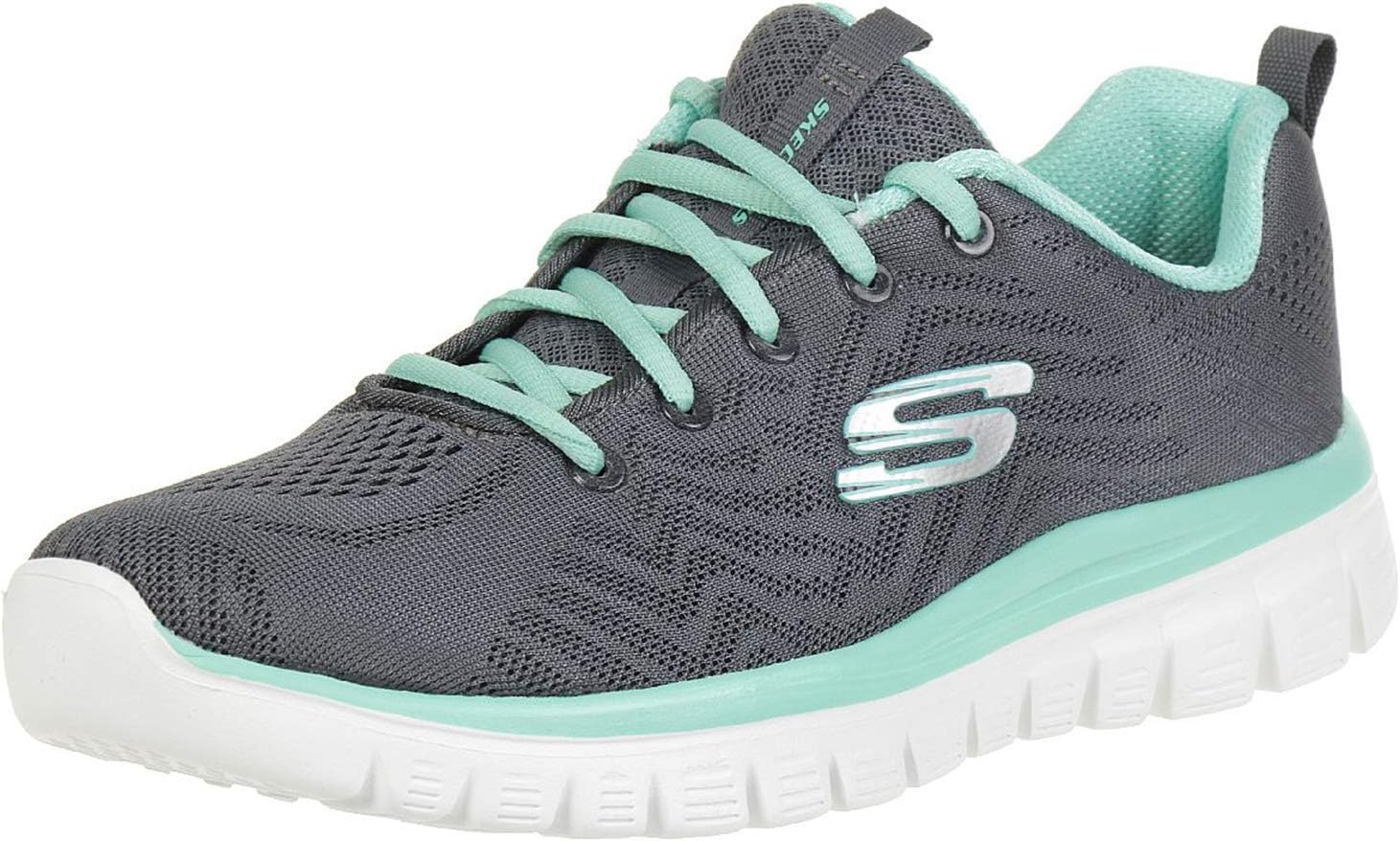 Slaykechers Women's Graceful Get Connected Sneaker, 4 UK