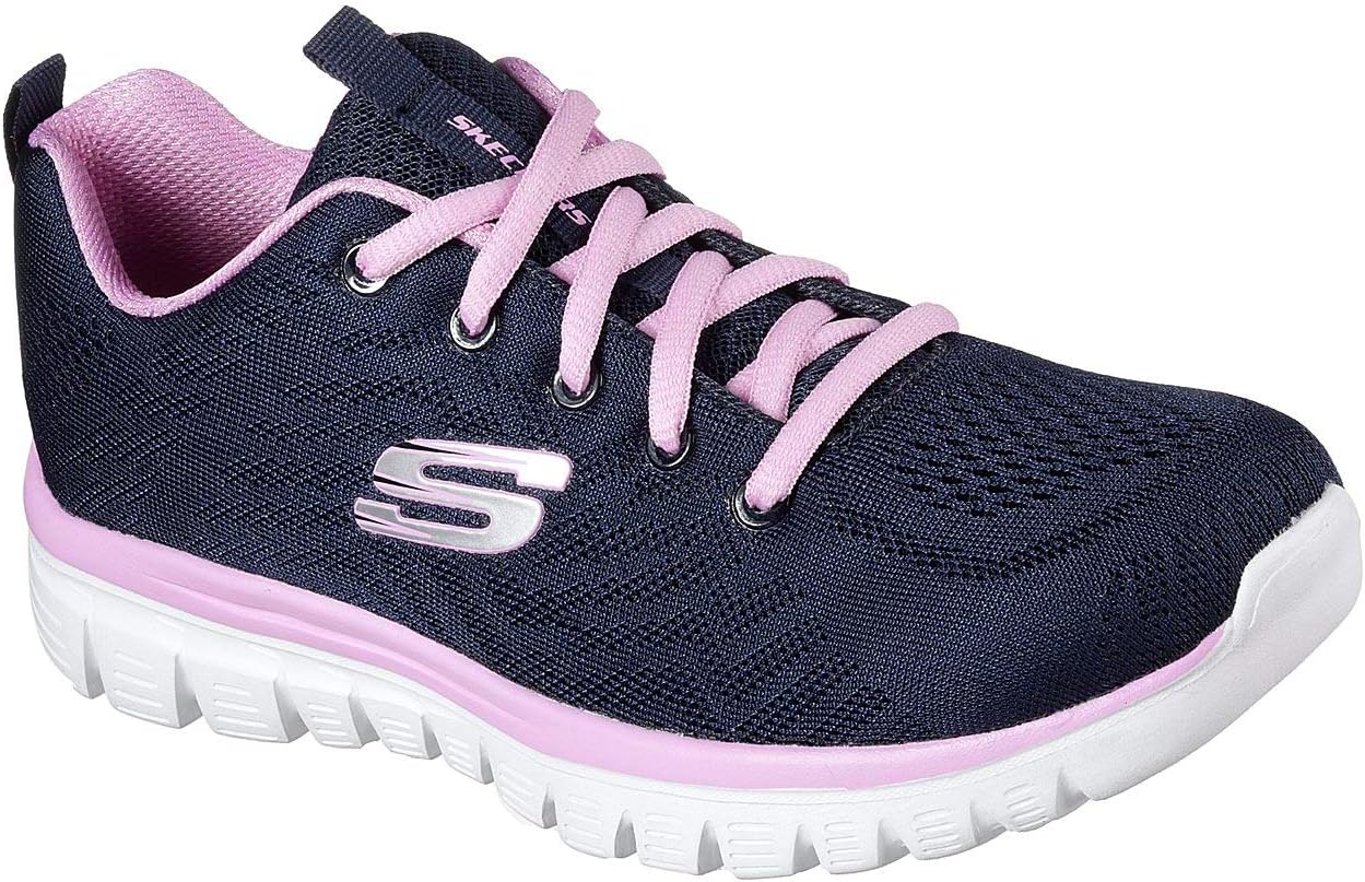 Slaykechers Women's Graceful Get Connected Sneaker, 4 UK