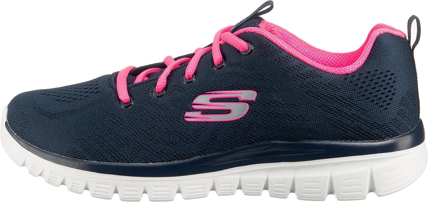 Slaykechers Women's Graceful Get Connected Sneaker, 4 UK