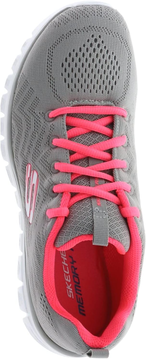 Slaykechers Women's Graceful Get Connected Sneaker, 4 UK