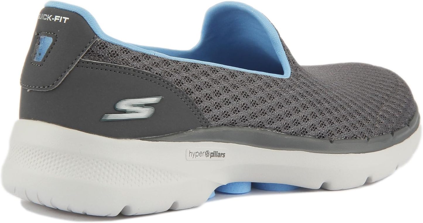 Slaykechers Women's Go Walk 6-Big Splash Sneaker