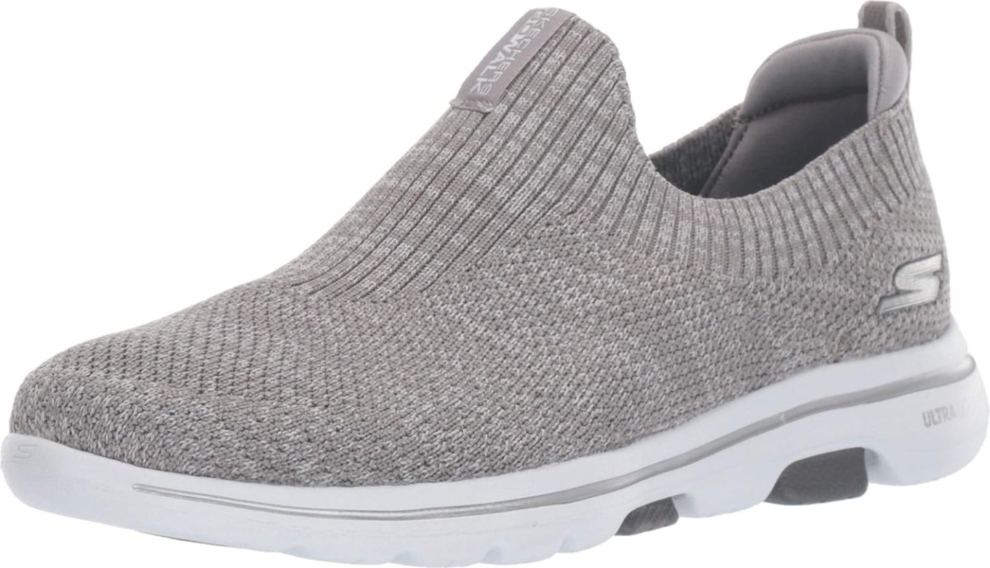 Slaykechers Women's Go Walk 5 Slip On Trainers
