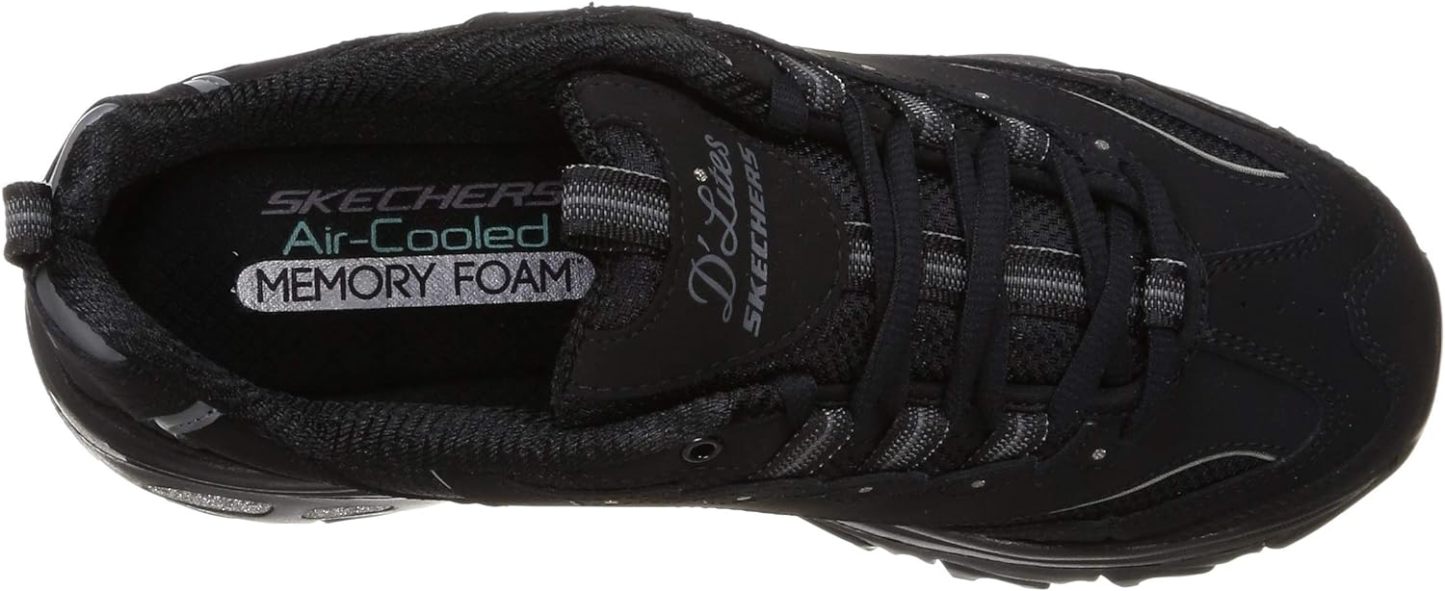 Slaykechers Women's D'Lites-Biggest Fan Trainers