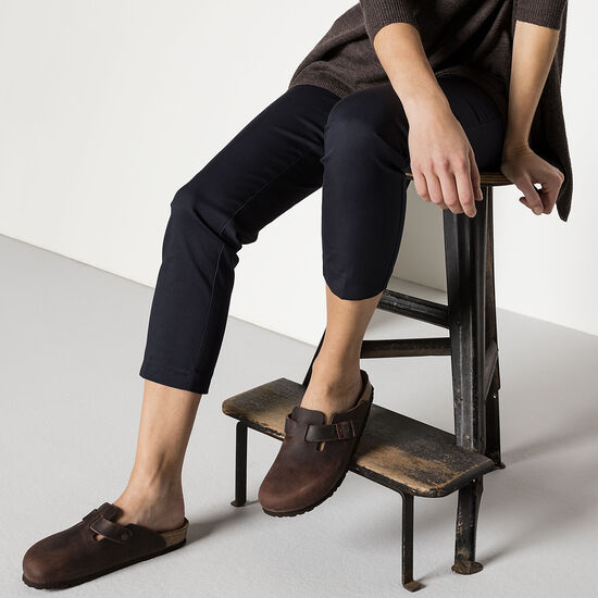 Boston Soft Footbed Oiled Leather
