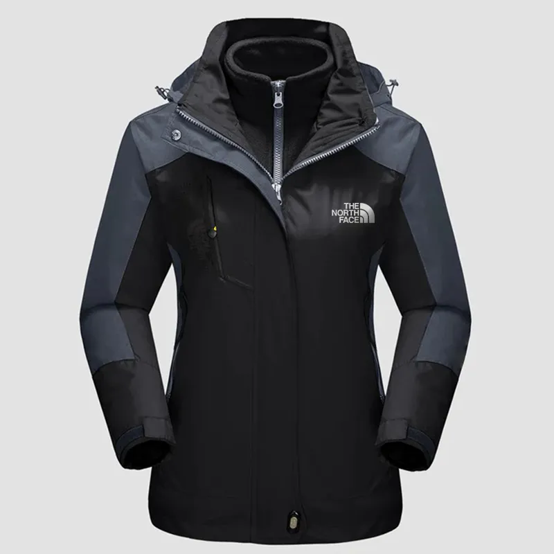 The Nolayrth Face-Veste de ski d'hiver 3 en 1 pour femme