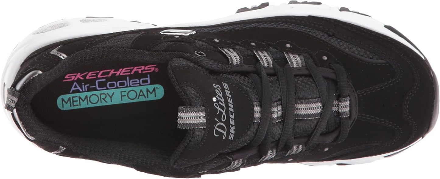 Slaykechers Women's D'Lites-Biggest Fan Trainers