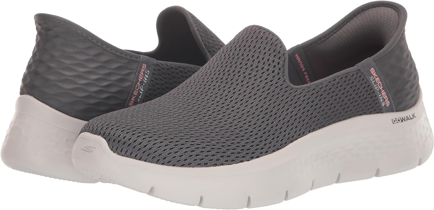 Slaykechers Women's Hands Free Slip-ins Go Walk Flex-relish Sneaker