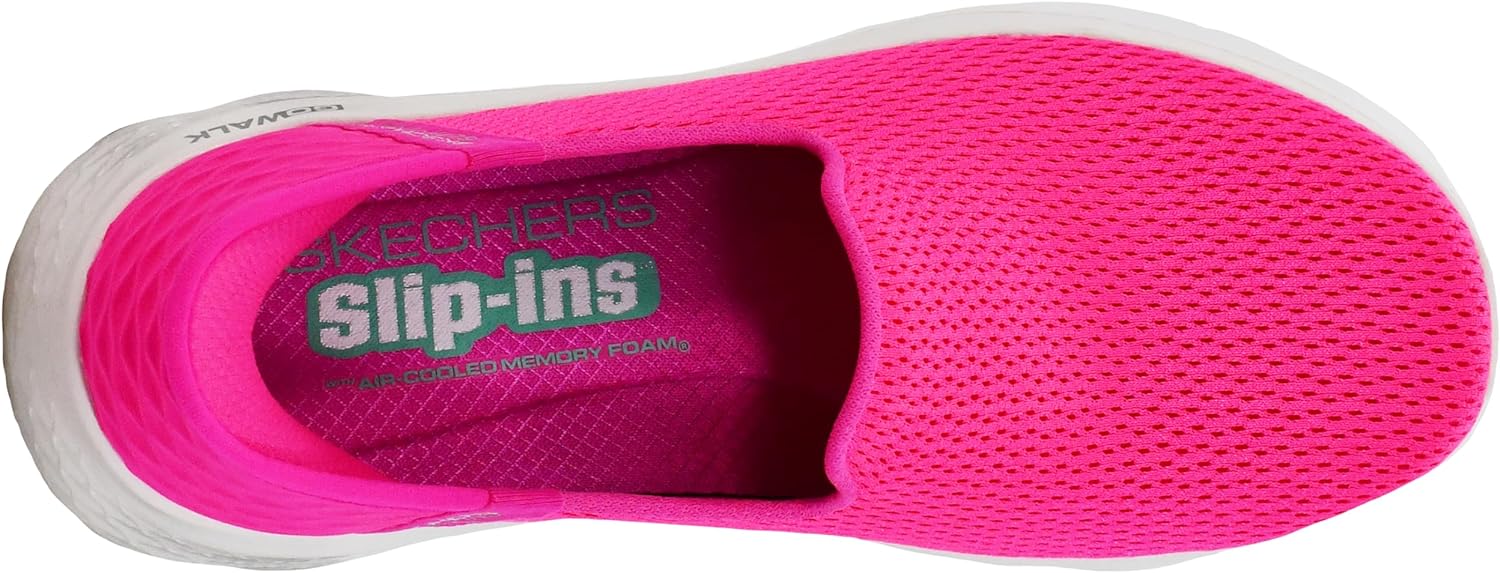 Slaykechers Women's Hands Free Slip-ins Go Walk Flex-relish Sneaker