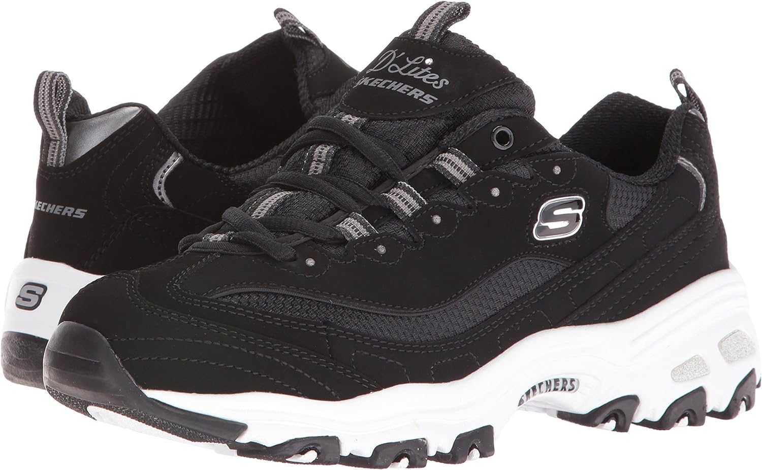 Slaykechers Women's D'Lites-Biggest Fan Trainers