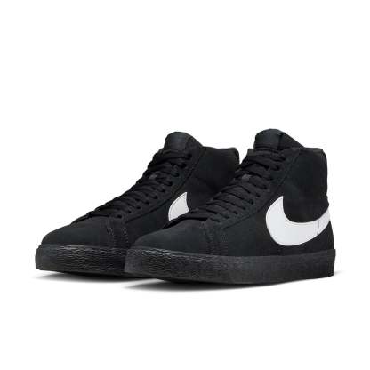 nilayke Zoom Blazer Mid SB 'Noir Blanc' 864349-007