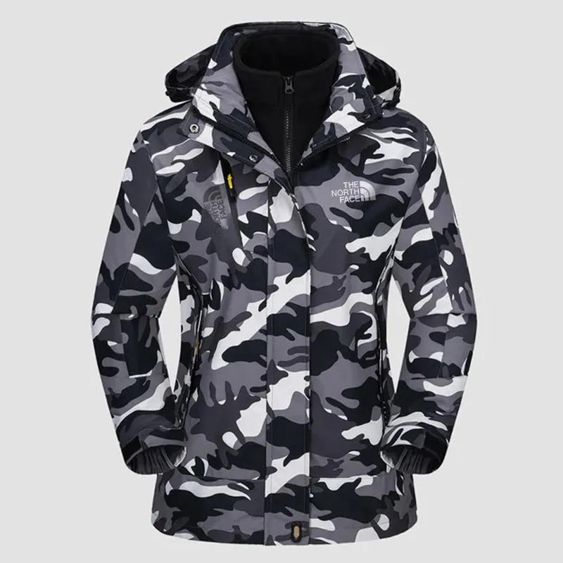 The Nolayrth Face-Veste de ski d'hiver 3 en 1 pour femme
