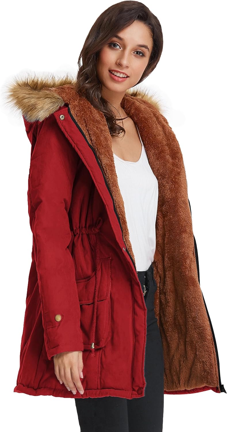 The Nolayrth Face-Women's Winter Wool Parka Jacket