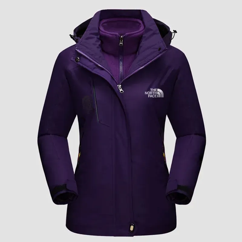 The Nolayrth Face-Veste de ski d'hiver 3 en 1 pour femme