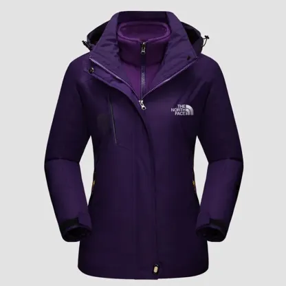 The Nolayrth Face-Veste de ski d'hiver 3 en 1 pour femme