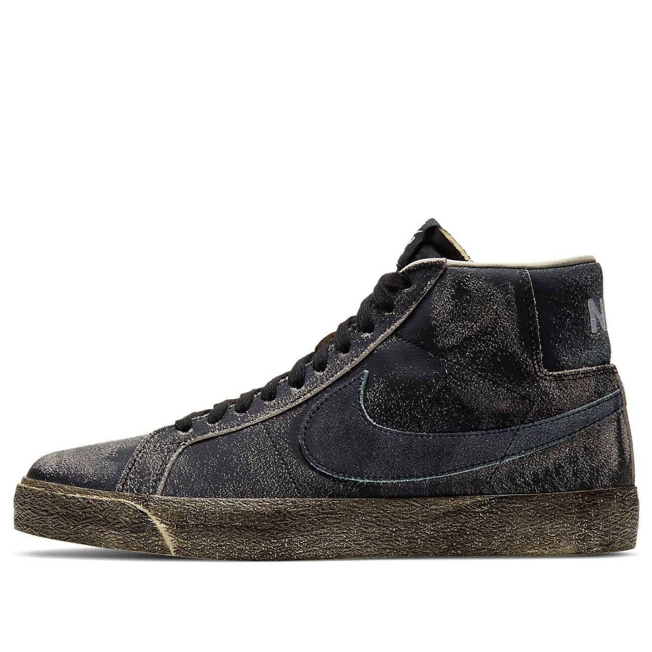 nilayke Zoom Blazer Mid Premium SB 'Faded Noir' DA1839-001