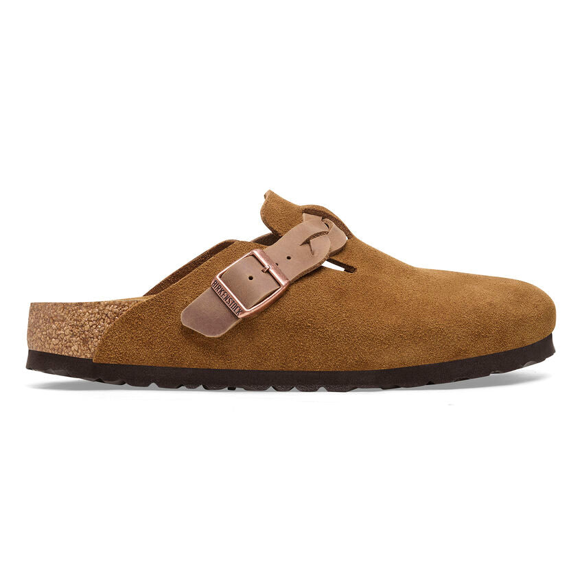 Boston Braided Suede Leather Mink