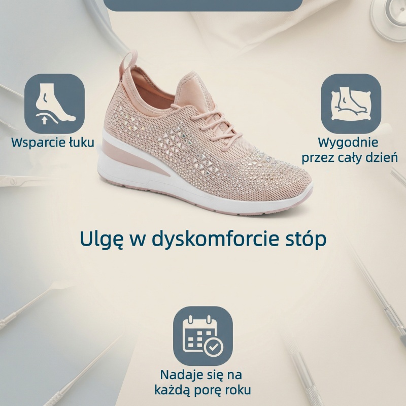 🔥 50% zniżki tylko dziś! Nie przegap! ⏰ Ergonomicznie zaprojektowane buty ortopedyczne – zapewniają naturalne wsparcie łuku stopy 👞 Skutecznie łagodzą ból stóp