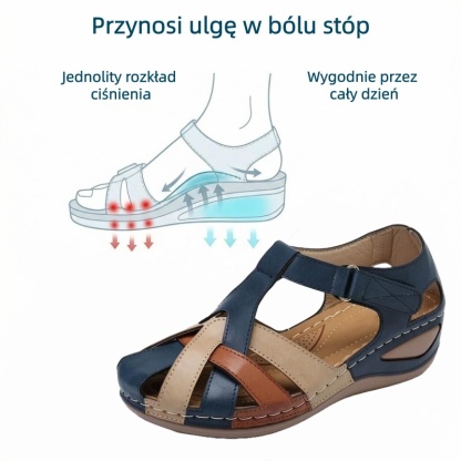 🔥 Ograniczona czasowo zniżka 50%! Letnie sandały ortopedyczne – ergonomiczne, wygodne i oddychające, które łagodzą ból. ✅