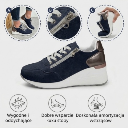 🔥 50% zniżki tylko dziś! Nie przegap! ⏰ Ergonomicznie zaprojektowane buty ortopedyczne – zapewniają naturalne wsparcie łuku stopy 👞 Skutecznie łagodzą ból stóp