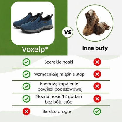 🔥 50% zniżki tylko dziś! Nie przegap! ⏰ Ergonomicznie zaprojektowane buty ortopedyczne – zapewniają naturalne wsparcie łuku stopy 👞 Skutecznie łagodzą ból stóp