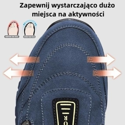 🔥 50% zniżki tylko dziś! Nie przegap! ⏰ Ergonomicznie zaprojektowane buty ortopedyczne – zapewniają naturalne wsparcie łuku stopy 👞 Skutecznie łagodzą ból stóp