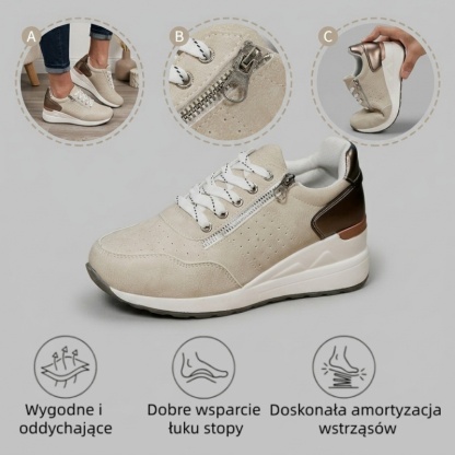 🔥 50% zniżki tylko dziś! Nie przegap! ⏰ Ergonomicznie zaprojektowane buty ortopedyczne – zapewniają naturalne wsparcie łuku stopy 👞 Skutecznie łagodzą ból stóp