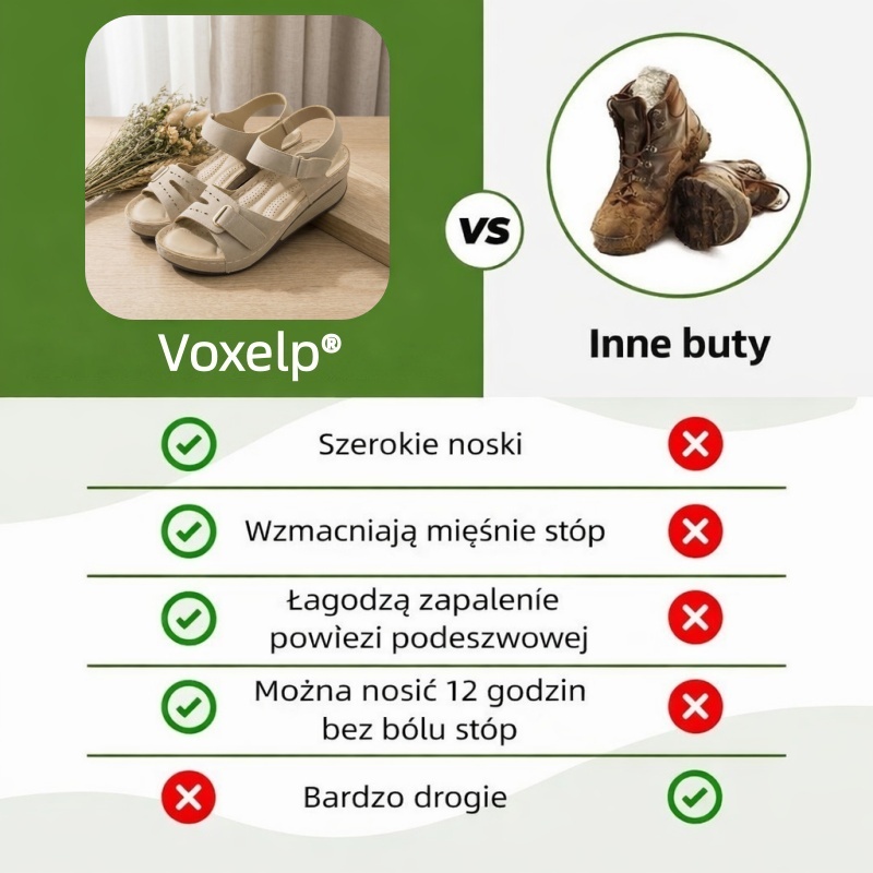 🔥 Ograniczona czasowo zniżka 50%! Letnie sandały ortopedyczne – ergonomiczne, wygodne i oddychające, które łagodzą ból. ✅