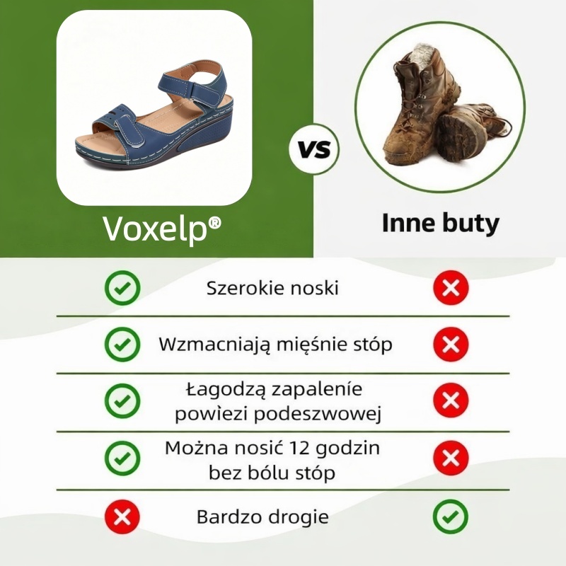 🔥 Ograniczona czasowo zniżka 50%! Letnie sandały ortopedyczne – ergonomiczne, wygodne i oddychające, które łagodzą ból. ✅
