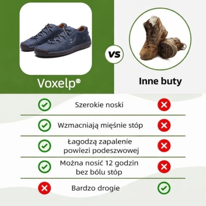 🔥 50% zniżki tylko dziś! Nie przegap! ⏰ Ergonomicznie zaprojektowane buty ortopedyczne – zapewniają naturalne wsparcie łuku stopy 👞 Skutecznie łagodzą ból stóp
