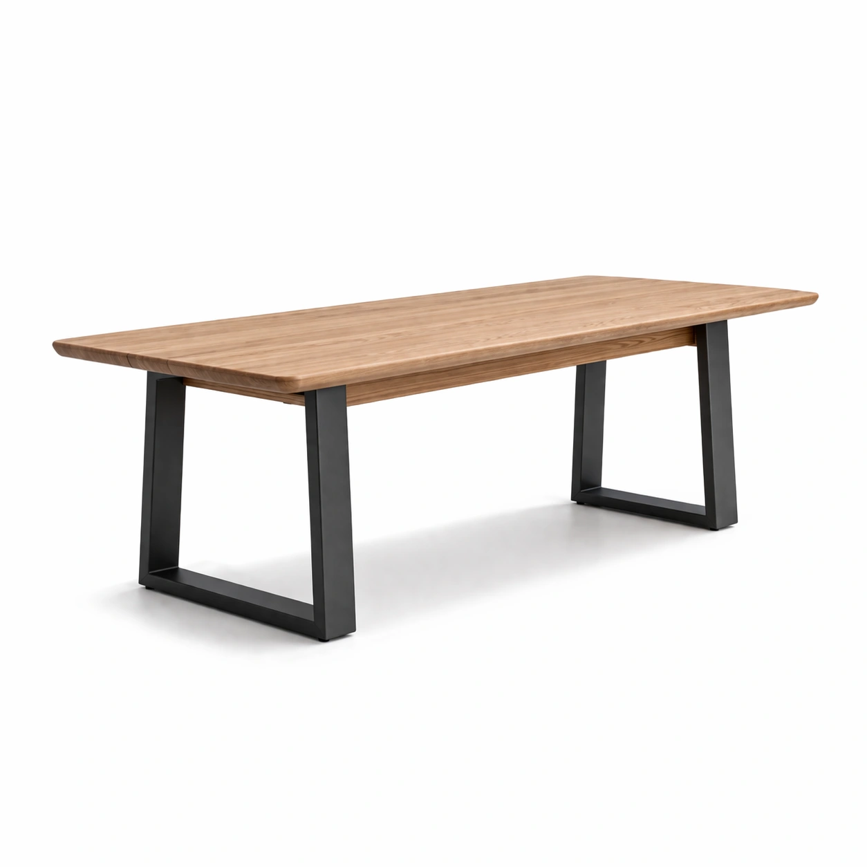 Esstisch holz mit metallgestell 200x90x75cm-LIVCINO