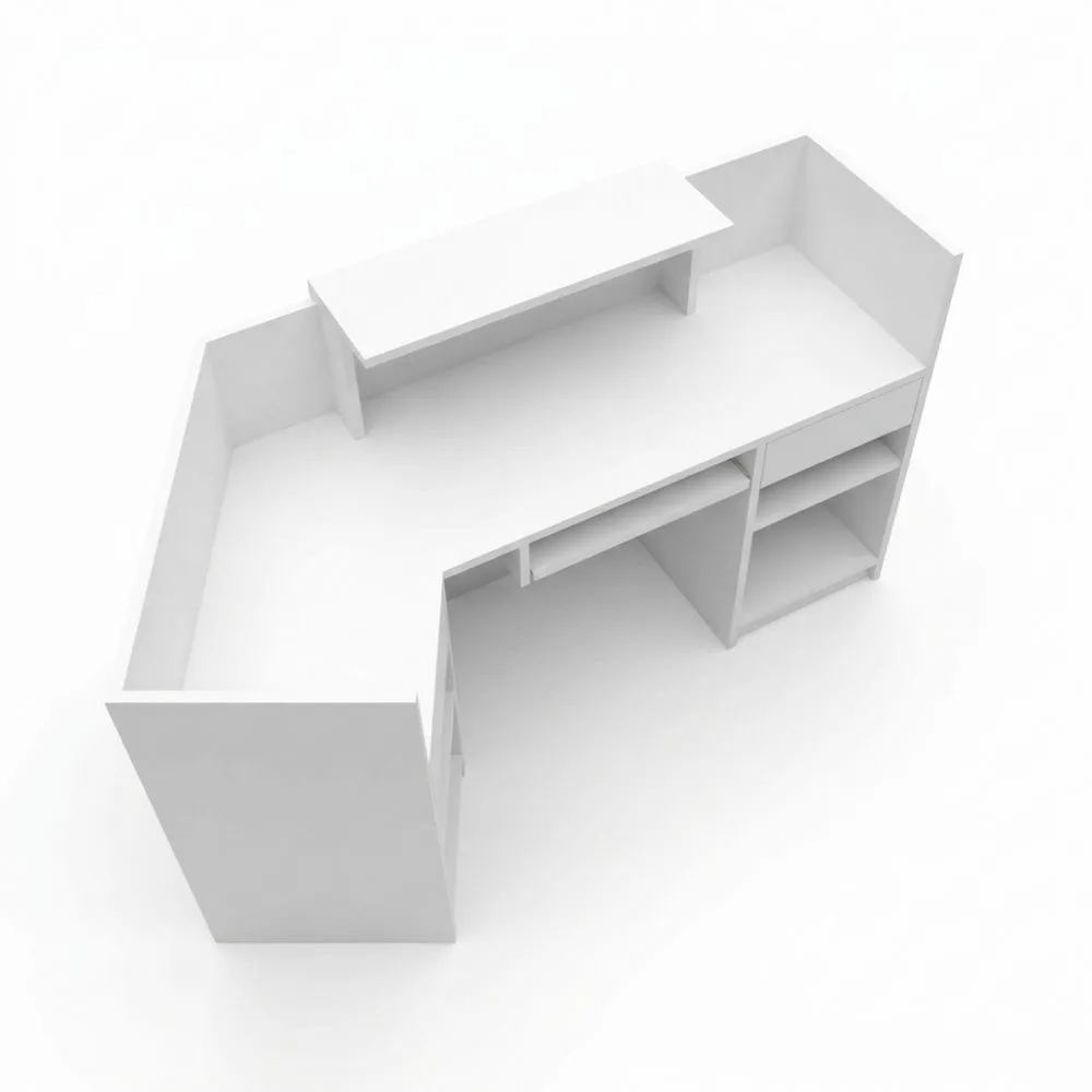 Escritorio de Oficina 120x105x50cm Blanco