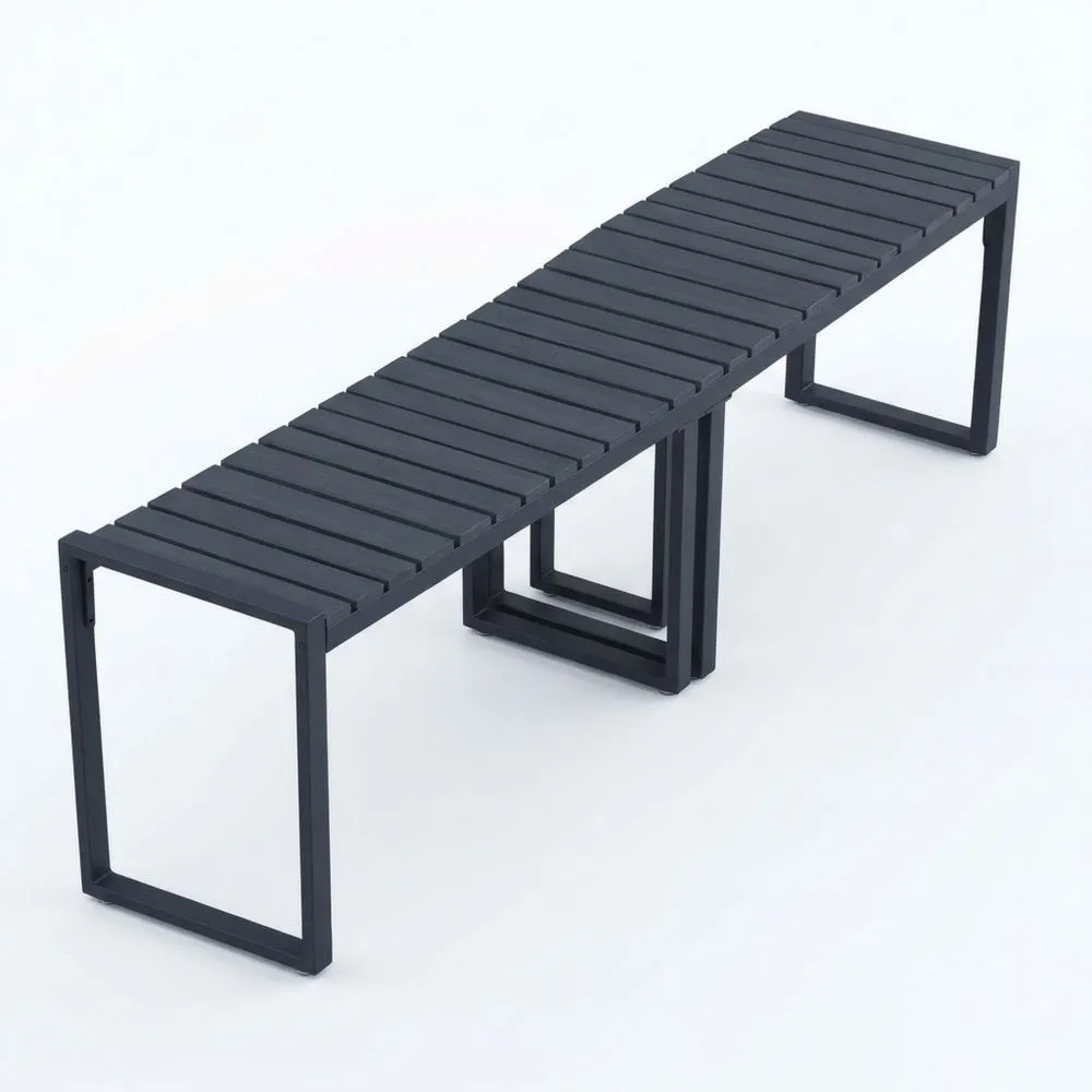 Banco Exterior Impermeable y Duradero para Jardín 180 cm