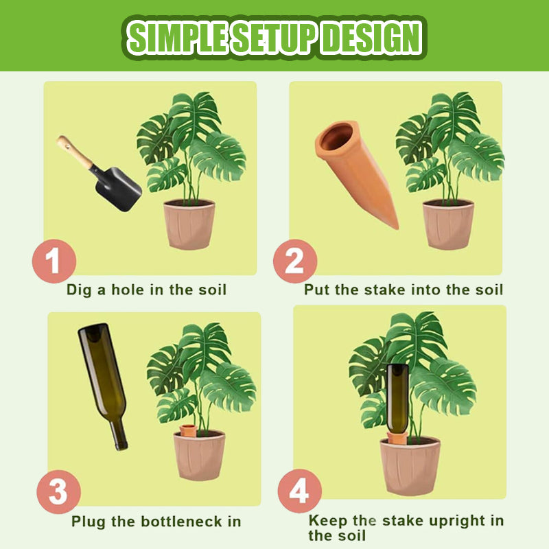 🌱 Automatic Drip Plant Watering Spike 🌱