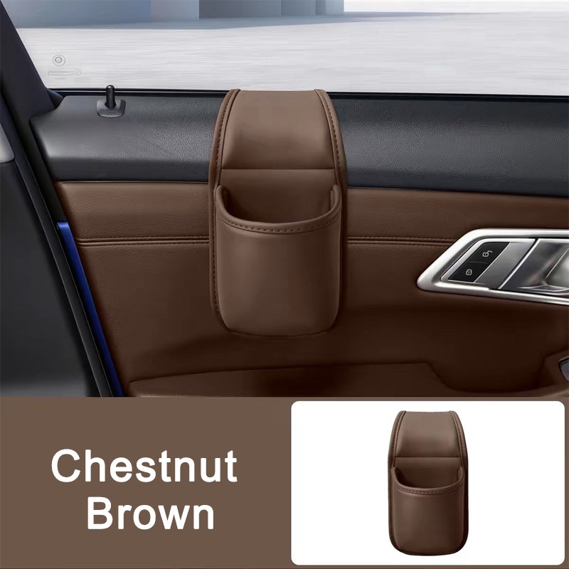 🚗Car Door Leather Cup Holder