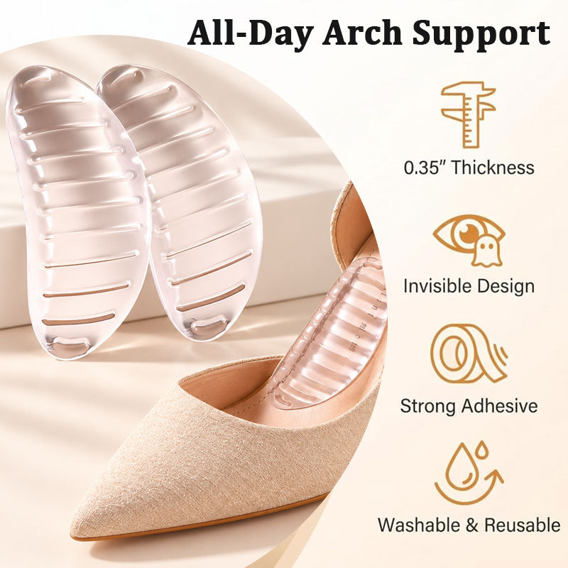Clear Silicone Arch Support Pads