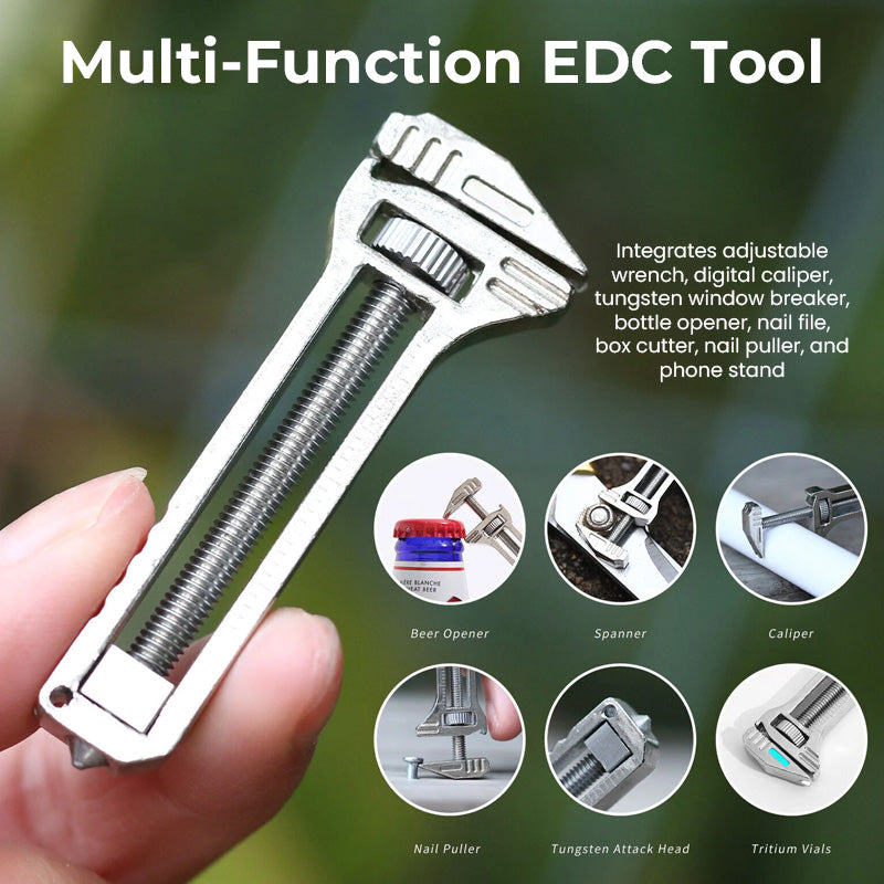🔥Last Day 50% OFF -Portable Multifunction Keychain Tool Combines a Cutter, Screwdriver, and Everyday Utility Functions for Camping and Daily Use