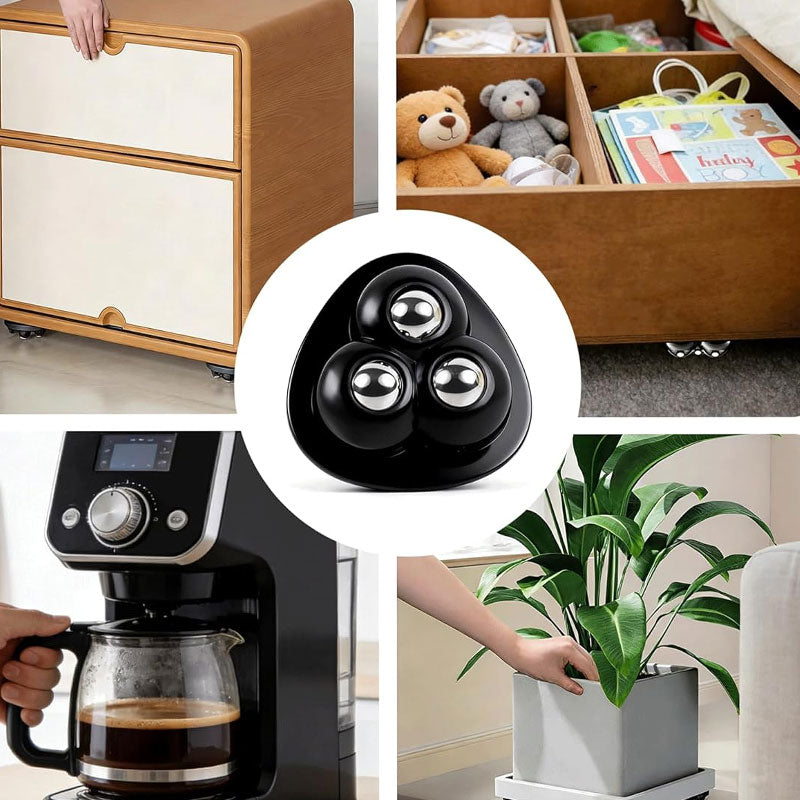 Minimalist Self-Adhesive Swivel Caster🔄 — Give Your Home the Freedom to Move