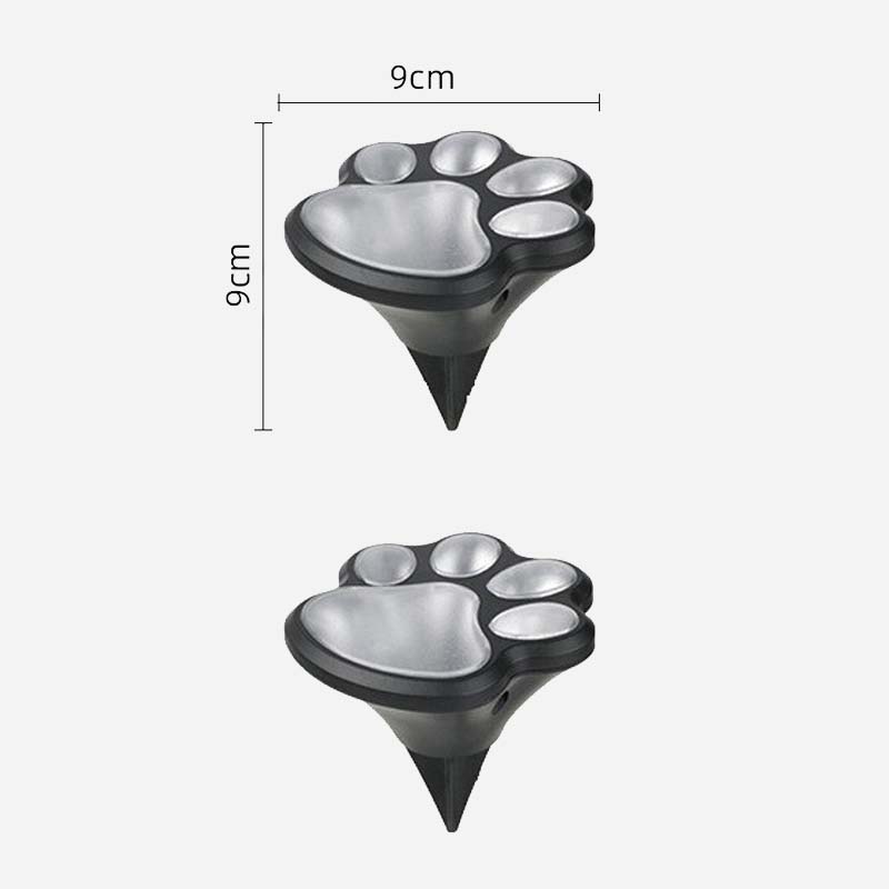 Solar-Powered Cat Paw Lamp