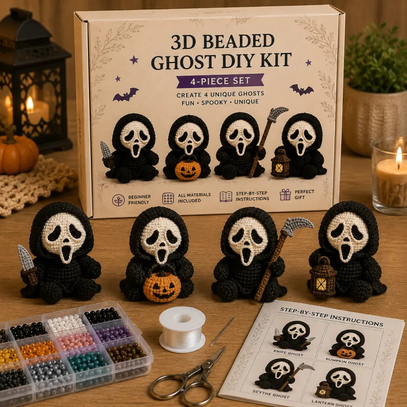 🔥Last Day 50% OFF 💀 3D Beaded Skeleton DIY Kit