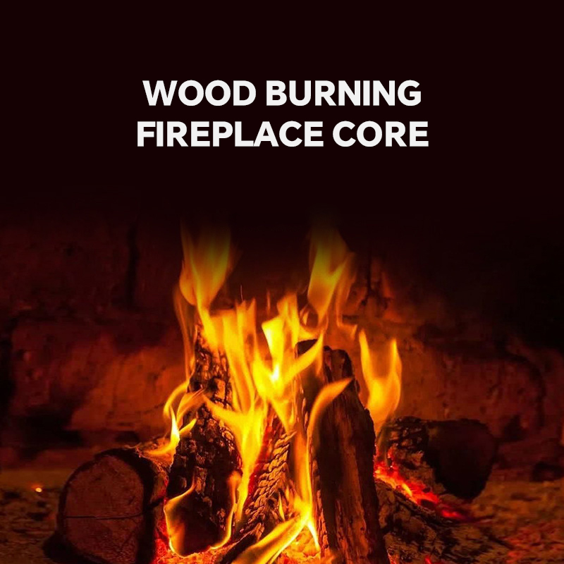 Modern Indoor Round Glass Real Fire Fireplace Ember 3-Hearthartsinn