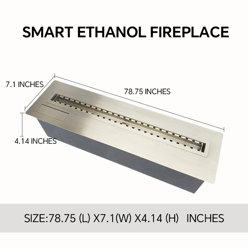 Bioethanol Real Fire Fireplace Core Ember 6-Hearthartsinn