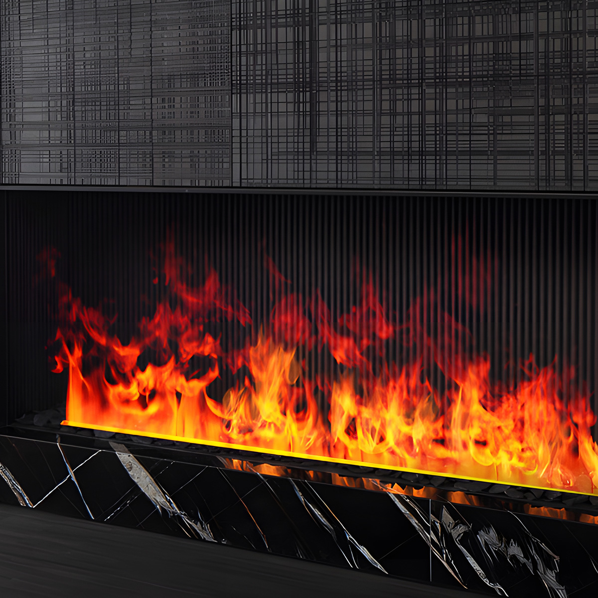 Simple 3D Mist Fireplace Magma 2-Hearthartsinn