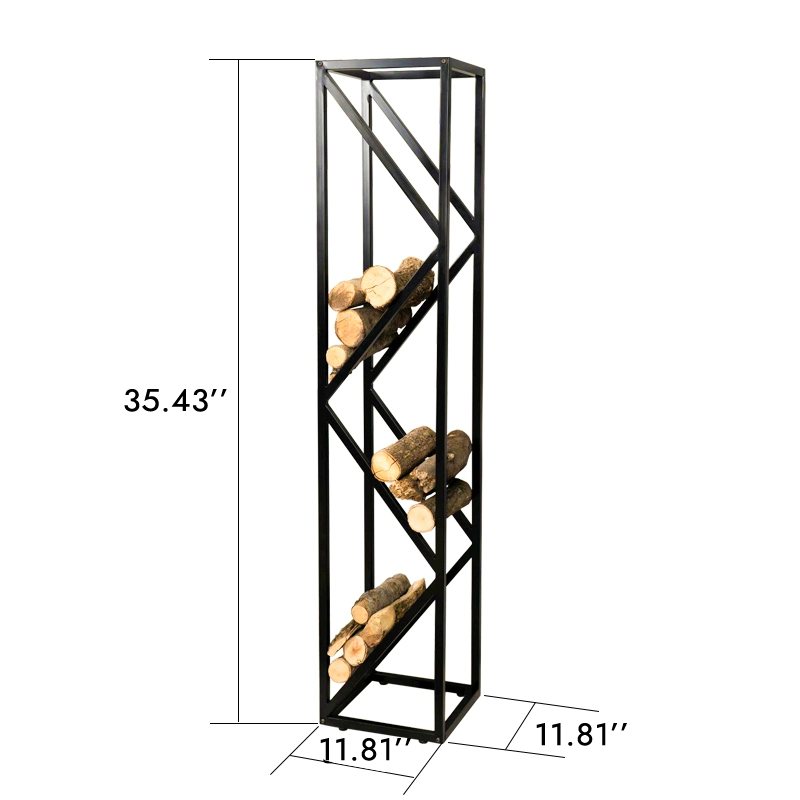 Vertical Firewood Rack-Hearthartsinn