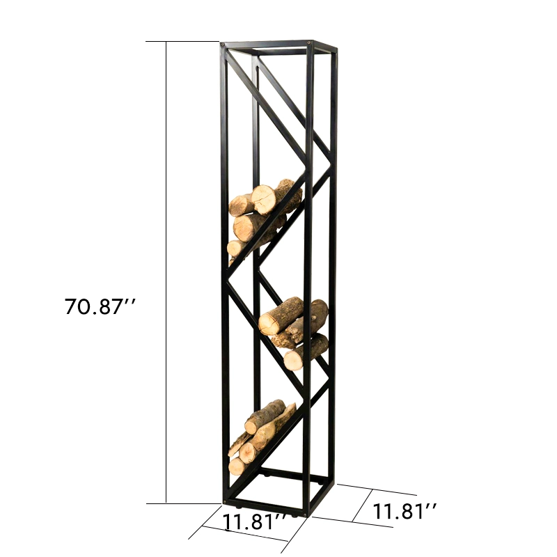 Vertical Firewood Rack-Hearthartsinn